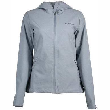 Jas Columbia Women Heather Canyon Softshell Jacket Tradewinds Grey