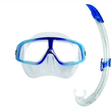 Schnorchelset Aqua Lung Sport Sphera LX & Airflex LX Blau