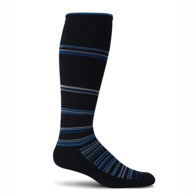 Bas de Contention Sockwell Concentric Stripe SW6M Navy Hommes