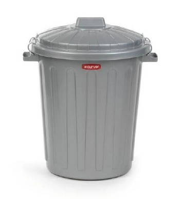 Voedselton Curver Kunststof Met Deksel 70 Liter
