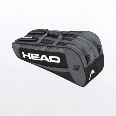 Tennistasche HEAD Core 6R Combi Black White