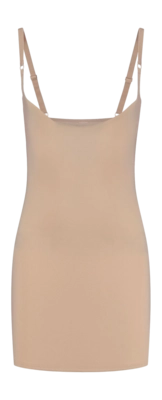 Corrective Dress Bye Bra Women Sculpting Open Bust Dress Beige