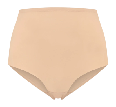 Corrective Underwear Bye Bra Women Sculpting Mid Waist Brief Beige