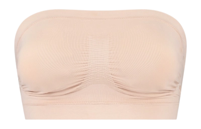 Corrective Underwear Bye Bra Women Soft Touch Seamless Tube Top Beige