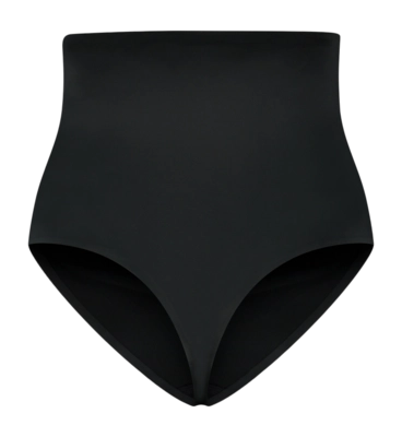 Corrective Underwear Bye Bra Women Waist Control High Waist Thong Black