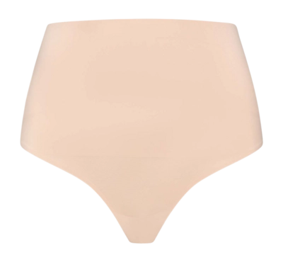 Corrective Underwear Bye Bra Women Waist Control Thong Beige