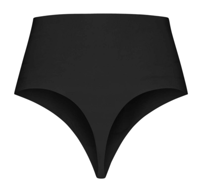 Corrective Underwear Bye Bra Women Waist Control Thong Black