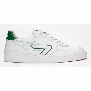HUB Men Court White White Golf Green White