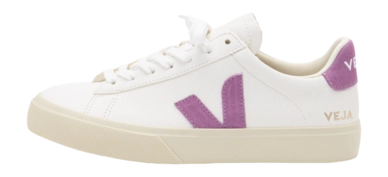 Sneaker Veja Campo Chromefree Leather Damen Extra-White Mulberry