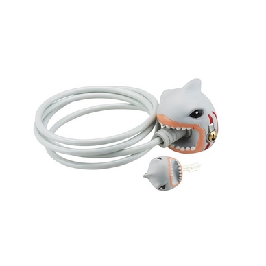 Kabelslot Crazy Safety Shark 100 Wit
