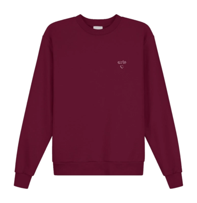 Crewneck Arte Antwerp Men Arte Blocks Bordeaux
