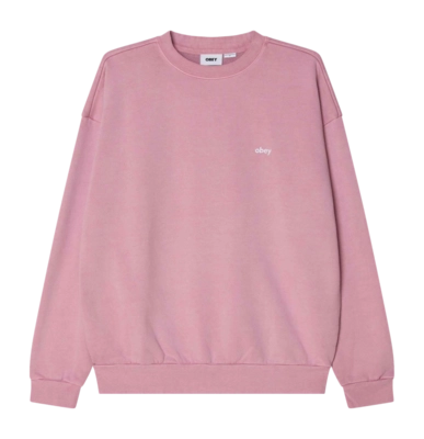 Pullover Obey Lowercase Pigment Herren Pigment Lilac
