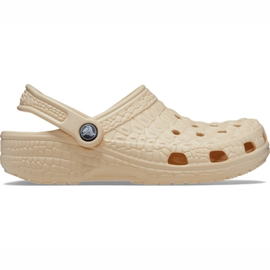 Sandaal Crocs Unisex Classic Crocskin Clog Vanilla