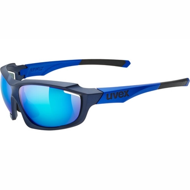 Zonnebril Uvex Sportstyle 710 Blue Metallic