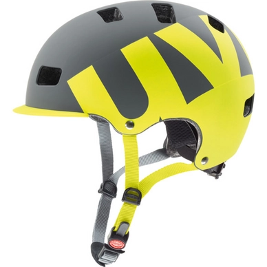 Fietshelm Uvex Hlmt 5 Bike Pro Grey Lime Mat