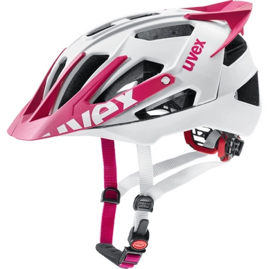 Fietshelm Uvex Quatro Pro White Pink Mat