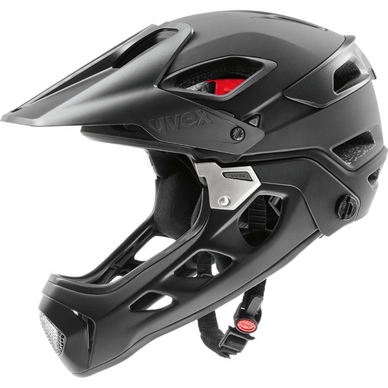 Fietshelm Uvex Jakkyl Hde Black Dark Silver Mat
