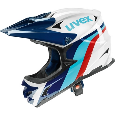 Fietshelm Uvex Hlmt 10 Bike White Blue