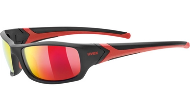 Zonnebril Uvex Sportstyle 211 Pola Black Mirror Red