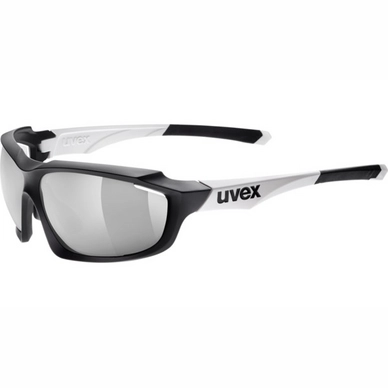 Zonnebril Uvex Sportstyle 710 Variomatic Black White Litemirror Silver