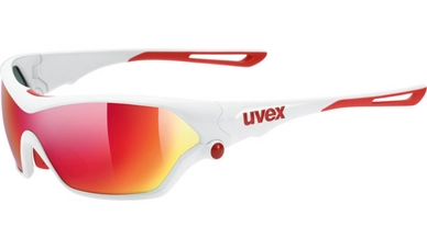 Zonnebril Uvex Sportstyle 705 White Red Mirror Red