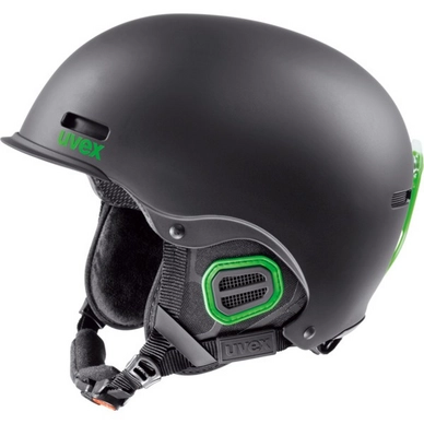 Skihelm Uvex Hlmt 5 Pro Black Green Mat
