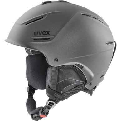 Ski Helmet Uvex P1us Black Gun Matte