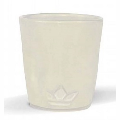 Espressotasse Dutchdeluxes Dented Cup White 130ml (4-Delig)
