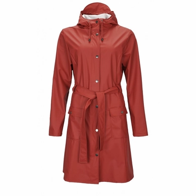 Raincoat RAINS Curve Jacket Scarlet