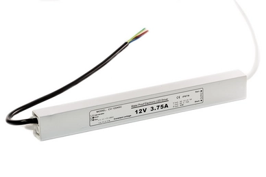LED Transformator 12V 3,75A Max. 45 Watt Gelijkstroom