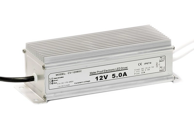 LED Transformator 12V 5,0A Max. 60 Watt Gelijkstroom