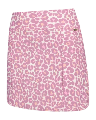 Skirt Deblon Women Bobby Leopard Dusty Rose