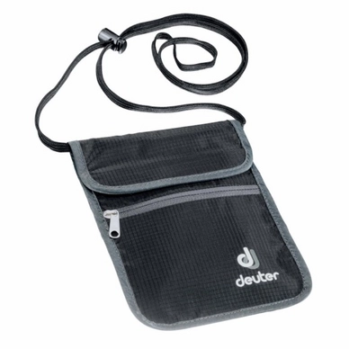 Neck Pouch deuter Security Wallet II Black Graphite