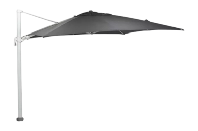 Zweefparasol Garden Impressions Hawaii Big Pole Donker Grijs 350x350 cm