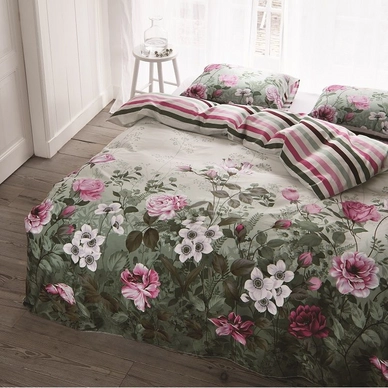 Bettwäsche Vanezza Daline Grün Mako-Satin