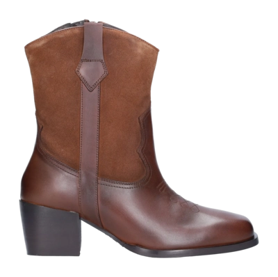 Dameslaars JJ Footwear Strout Cognac Kuitmaat XL