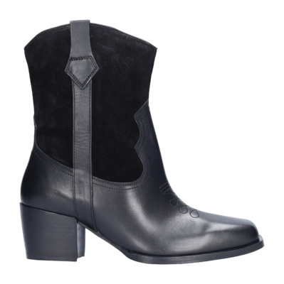 Dameslaars JJ Footwear Strout Zwart Kuitmaat XL