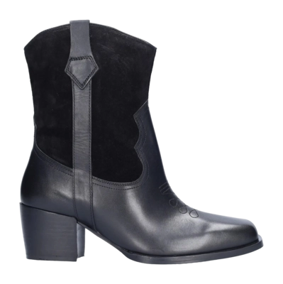Dameslaars JJ Footwear Strout Zwart Kuitmaat XXL