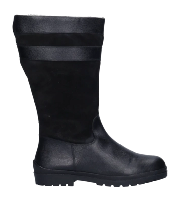 Dameslaars JJ Footwear Harrow Zwart Kuitmaat M/L