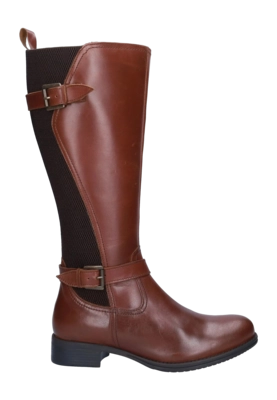 Dameslaars JJ Footwear Women Redbourn Cognac Kuitmaat XXL