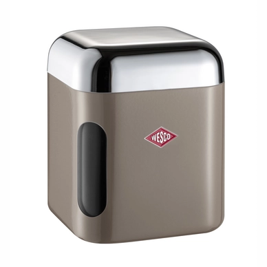Canister Wesco Square Small Warm Grey