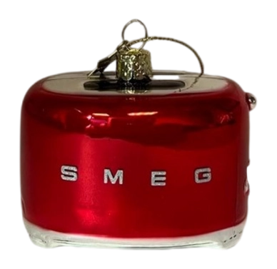 Christmas Ornament Smeg Glass Special 6cm Red