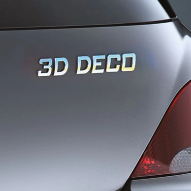 3D Deco Letter Carpoint F