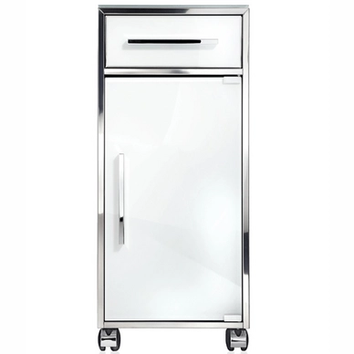 Badkamertrolley Decor Walther RS 1 RVS Wit