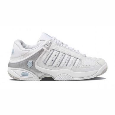Tennis Shoes K Swiss Women Defier Rs White Blue Heaven Silver