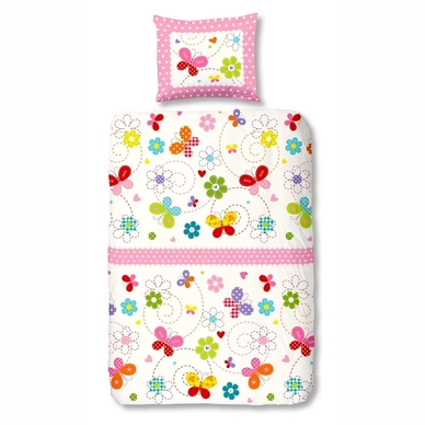 Parure de Lit Good Morning Papillons Coton