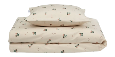 Dekbedovertrek Liewood Carl Adult Printed Bedding Peach / Sea Shell