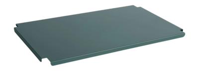 Deksel HAY Colour Crate Lid Metal Large Dark Green