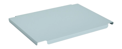Deksel HAY Colour Crate Lid Metal Medium Dusty Blue