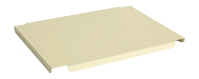 Deksel HAY Colour Crate Lid Metal Medium Light Yellow